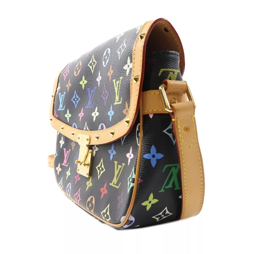 💎✨GORGEOUS✨💎LOUIS VUITTON MULTICOLOR CROSSBODY MURAKAMI SOLOGNE - Picture 3 of 10